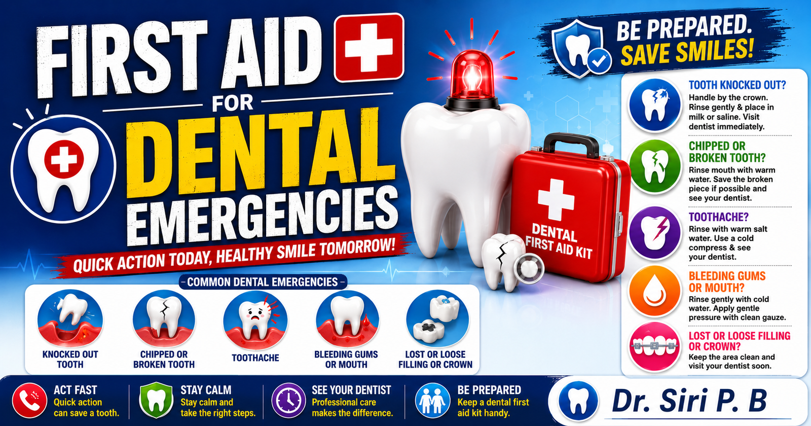 First Aid For Dental Emergencies